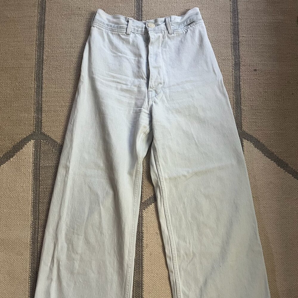 Jesse Kamm Sailors in pale blue Japanese denim